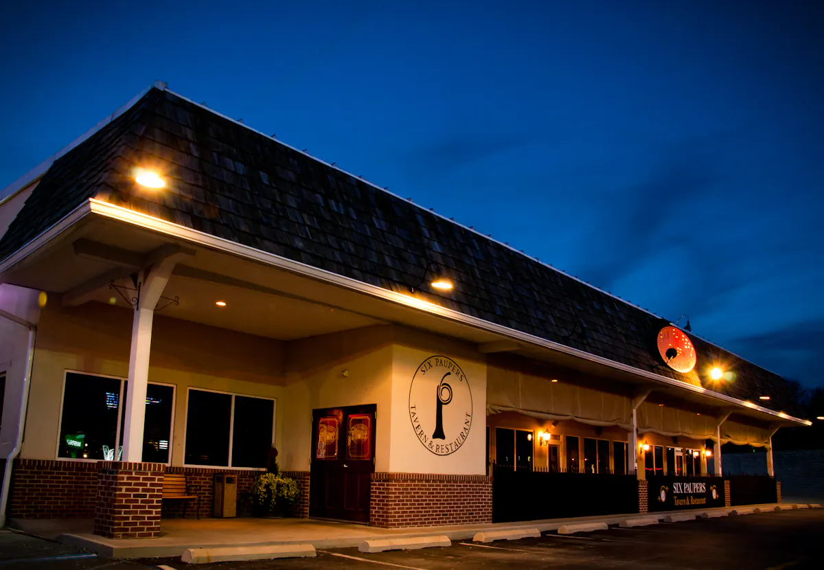 a store front at day